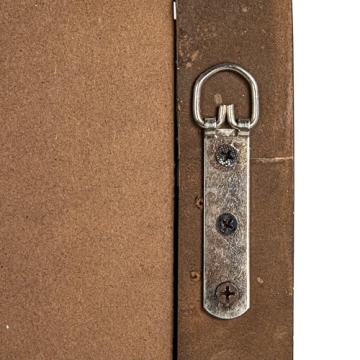 Elegant Creative Co-Op Oval Wall Mirror Black Home Decor