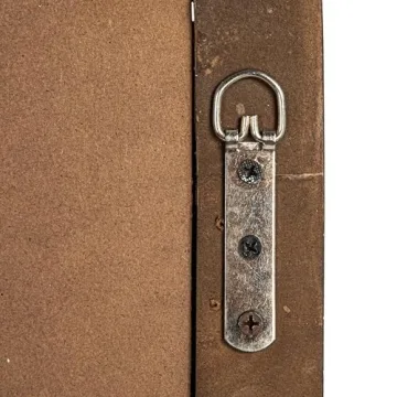 Elegant Creative Co-Op Oval Wall Mirror Black Home Decor