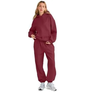 AUTOMET Sweatsuits Women 2 Piece Outfit Lounge Two Piece Sets Fall Fashion 2025 Tracksuits Oversized...