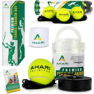 Ahari Premium Tennis Trainer Set for Solo Practice