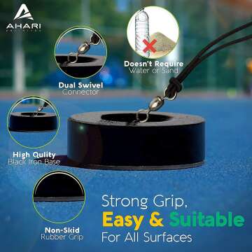 Ahari Premium Tennis Trainer Set for Solo Practice