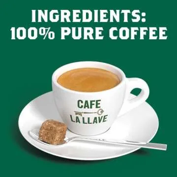 Cafe La Llave Espresso Pods: Dark Roast, Intensity 11, Eco-Friendly