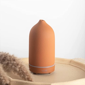 Wanlola Ceramic Essential Oil Diffuser Auto Shut-Off Stylish