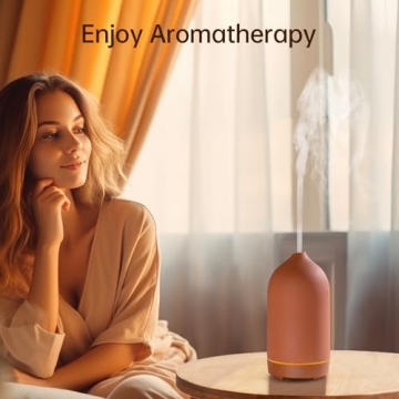 Wanlola Ceramic Essential Oil Diffuser Auto Shut-Off Stylish