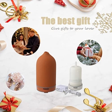 Wanlola Ceramic Essential Oil Diffuser Auto Shut-Off Stylish