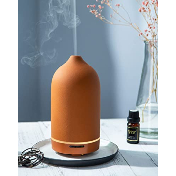 Wanlola Ceramic Essential Oil Diffuser Auto Shut-Off Stylish