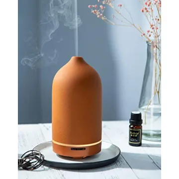 Wanlola Ceramic Essential Oil Diffuser Auto Shut-Off Stylish