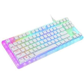 Womier 87 Mechanical Keyboard 87 TKL RGB Hot Swappable Switches