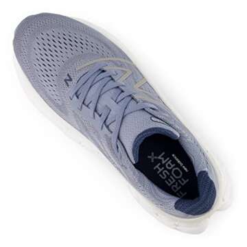 New Balance Men's Fresh Foam X More V4 Running Shoe, Arctic Grey/Natural Indigo, 10.5