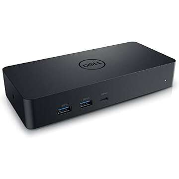 Dell Universal D6000S 4K Dock + ZoomSpeed HDMI Cable (with ethernet) + ZoomSpeed DisplayPort Cable + Starter Bundle