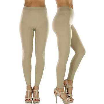 ToBeInStyle Women's Footless Stretch Leggings - Stylish Comfort