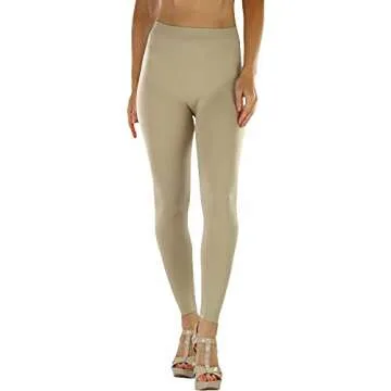 ToBeInStyle Women's Footless Stretch Leggings - Stylish Comfort