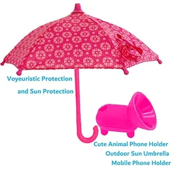 VIVOUNITY Cute Phone Umbrella Shade for Summer Fun