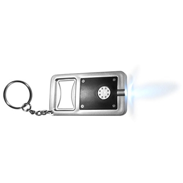 Dallas Cowboys Flashlight Key Chain with Bottle Opener