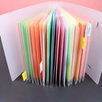 Cookie Stencil Storage Binder Die Cut And Stamp Storage Holder Baking Stencil Organizer Scrapbooking Cutting Dies Storage Stencil Holder Organizer Stencil Binder (2Pockets x 50Pages)