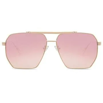 SOJOS Retro Oversized Polarized Sunglasses for All