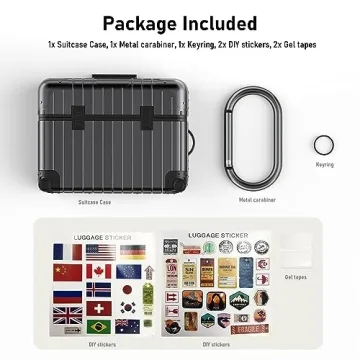 V-MORO Cute Suitcase Design AirPods Pro Case - Great Gift