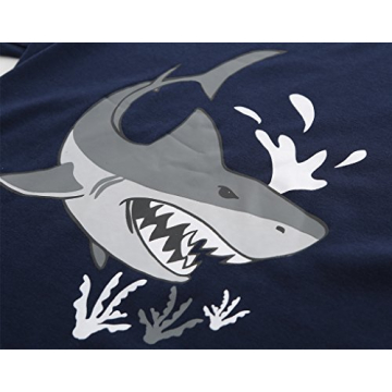 MyFav Big Boys Pajamas Shorts Cute Cartoon Sleepwear