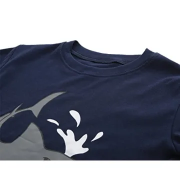 MyFav Big Boys Pajamas Shorts Cute Cartoon Sleepwear