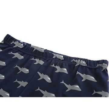 MyFav Big Boys Pajamas Shorts Cute Cartoon Sleepwear