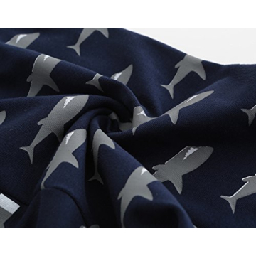 MyFav Big Boys Pajamas Shorts Cute Cartoon Sleepwear