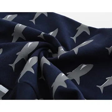 MyFav Big Boys Pajamas Shorts Cute Cartoon Sleepwear