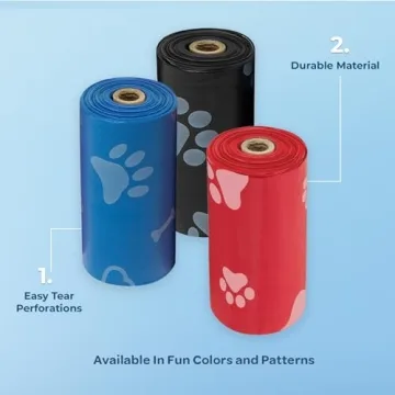Best Pet Supplies Dog Poop Bags for Waste Cleanup