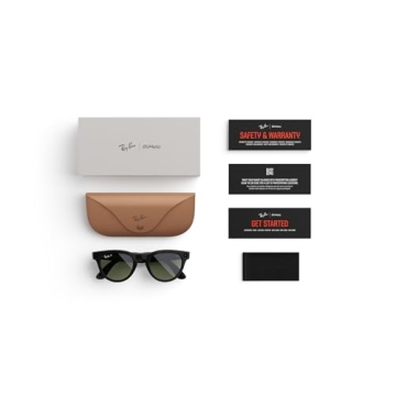 Meta Square Sunglasses in Shiny Black with G15 Green