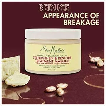 SheaMoisture Jamaican Black Castor Oil Masque for Hair Care