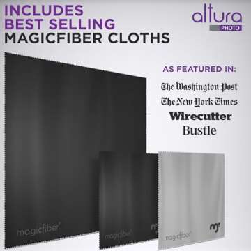 Altura Photo Professional Cleaning Kit for DSLR Cameras and Sensitive Electronics Bundle with 2oz Altura Photo Spray Lens and LCD Cleaner - Camera Accessories & Photography Accessories