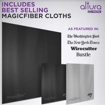 Altura Photo Professional Cleaning Kit for DSLR Cameras and Sensitive Electronics Bundle with 2oz Altura Photo Spray Lens and LCD Cleaner - Camera Accessories & Photography Accessories