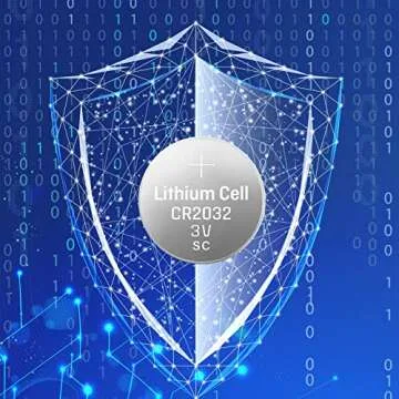 Rakopidy CR2032 Battery 3 Volt Lithium Coin Cell 2032 Batteries - (100-Count)