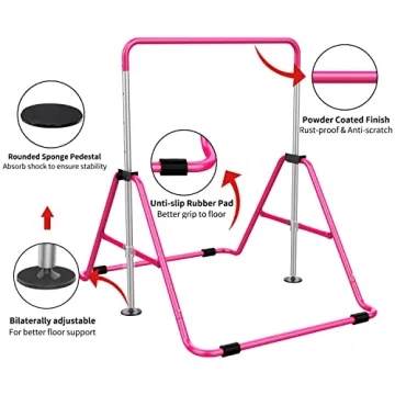 Tepemccu Adjustable Gymnastics Bars for Young Athletes
