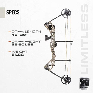 Bear Archery Limitless Compound Bow for Youth
