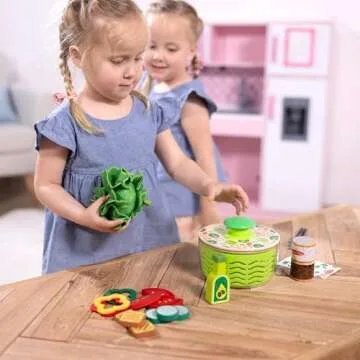 Melissa & Doug Salad Spinner Play Set for Kids Ages 3+