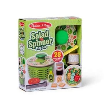 Melissa & Doug Salad Spinner Play Set for Kids Ages 3+