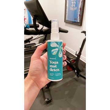 ASUTRA Yoga Mat Cleaner Spray - Energizing Peppermint, 4 fl oz