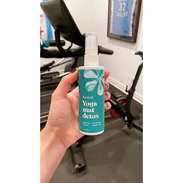 ASUTRA Yoga Mat Cleaner Spray - Energizing Peppermint, 4 fl oz