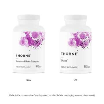 THORNE Advanced Bone Support‡ - (Formerly Oscap) - Bone Health Supplement with Calcium and Vitamin...