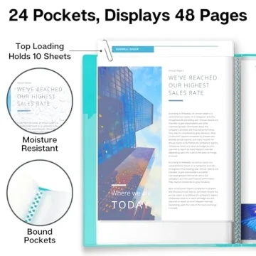 Dunwell 9x12 Presentation Binder for Artwork & Documents