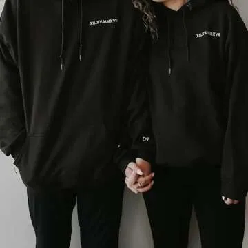 Custom Embroidered Couple Hoodies for Every Occasion