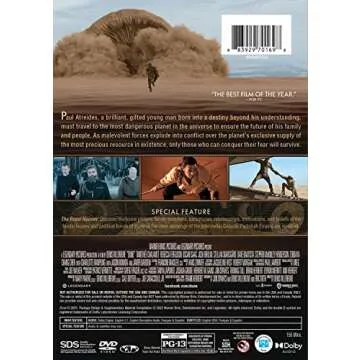 Dune DVD - Epic Sci-Fi Experience for Home Viewing
