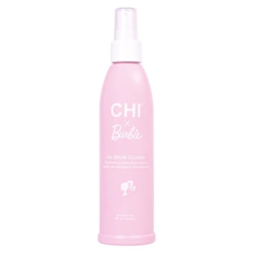CHI x Barbie 44 Iron Guard Thermal Protection Spray - Nourishing Formula for Frizz Control, 8 Oz