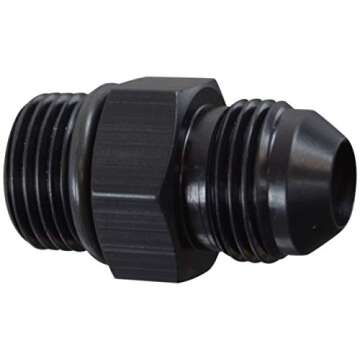 ICT Billet -8AN Flare to 8 Oring ORB Male Fuel Pump Rail Adapter Fitting Flare Hose Plumbing Oil Str...