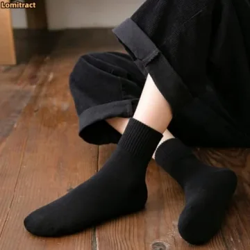 Stylish Lomitract Bamboo Mini Crew Socks for Comfort