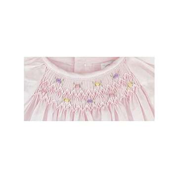 Stylish Petit Ami Newborn Daydress with Embroidery