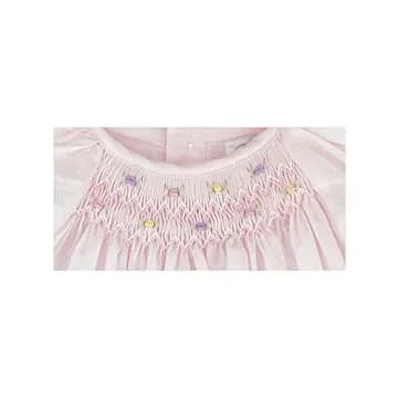 Stylish Petit Ami Newborn Daydress with Embroidery