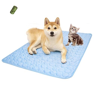MICROCOSMOS Summer Cooling Mat & Sleeping Pad - Water Absorption Top, Materials Safe, Easy Carry, EZ...