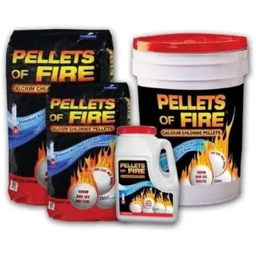 Snow Joe Pellets of Fire Ice Melter for Driveways, Sidewalks, & Concrete, 20 Pounds, Black