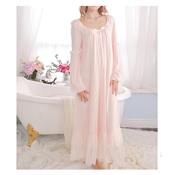 Vintage Victorian Nightgown - Luxurious Soft Sleepwear